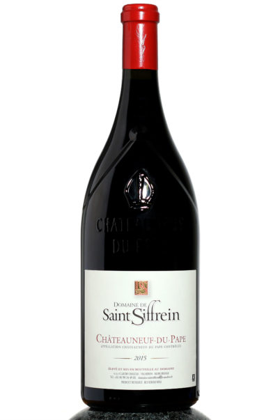 bottle of Domaine de Saint Siffrein Chateauneuf du Pape Magnum wine